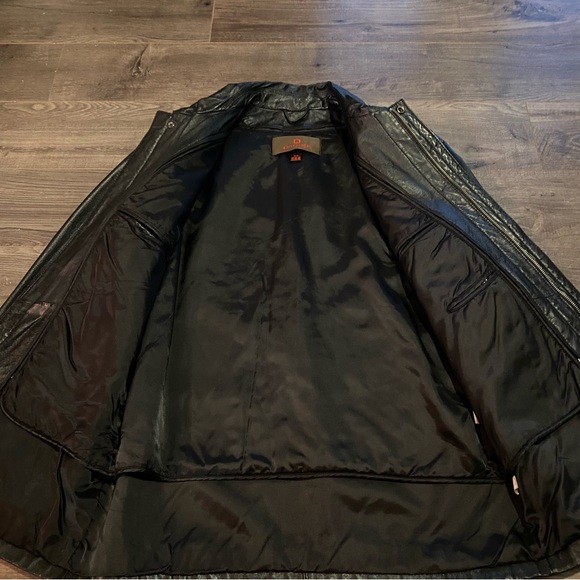 Danier genuine leather men’s coat thermolite removable quilted liner medium - Picture 5 of 13